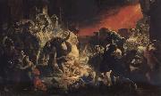 Karl Briullov The Last Day of Pompeii oil painting artist